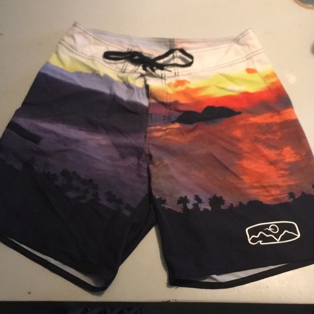 Twin island board shorts